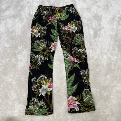 Etoile Isabel Marant Wilford Hose Blumenmuster Baumwolle 36