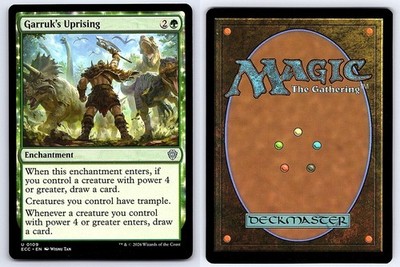 Garruk's Uprising 109 Commander: Lorwyn Eclipsed Magic: The Gathering NM