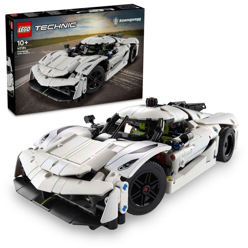 LEGO Technic Koenigsegg Jesko Absolut Hypercar white 42184 Ages 10 and up