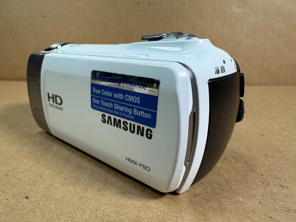 Samsung HMX-F90 Camcorder HDMI Output 52x Optical Zoom HD With USB Charger - Image 2 of 4