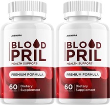(2 Pack) Blood Pril  Capsules – Blood Pril Pills Natural Blend Advanced Formula