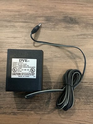 DVE Power Supply Model No DV-1220R Transformer . 