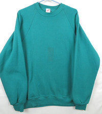 VTG Green Jerzees Made in the USA New Without Tags Sweatshirt Mens L