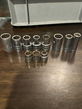 Vintage S-k Tools Sk Wayne 12 Socket Set 14 38 12 Usa Made Lot Vintage S-k Tools Sk Wayne 12 Socket Set 14 38 12 Usa Made Lot