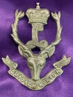 Genuine WW2 The Seaforth Highlanders of Canada WM Cap Badge w/lugs