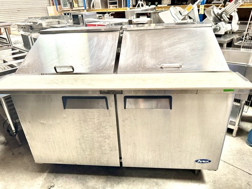 Atosa MSF8307GR 60" Mega Top Salad Sandwich Prep Station Table 24 Pan,17.2 Cu.Ft