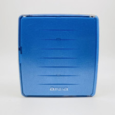  Tested Aiwa AM-CL33 MiniDisc Player Blue Portable MD Vintage Japan W1390