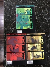 Red 1-3 2003 DC Wildstorm Warren Ellis COMPLETE MINISERIES Full Run Set 1 2 3