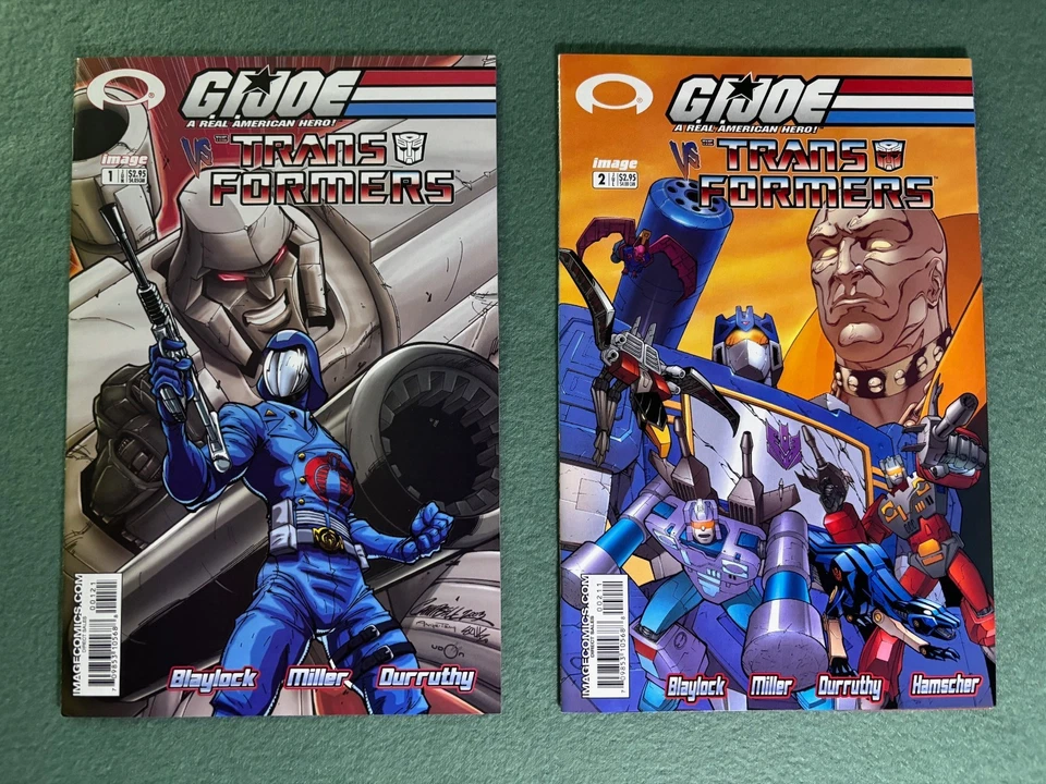 GI Joe VS The Transformers # 1 2 3 4 5 6 (2003 Image) UNREAD High Grade NM - Image 2 of 4