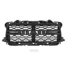 Fits 2019-2024 Ram 2500 3500 Front Bumper Grille Painted Matte Black