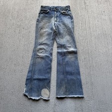 1960s/70s Distressed Lee Rider Jeans 24x26.5 Petite
