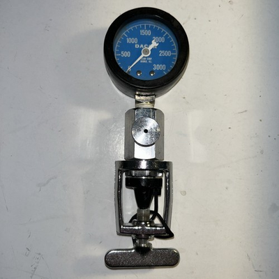 #ad Vtg Dacor Rubber Encased Pressure Gauge. Tested. Working. $24.88