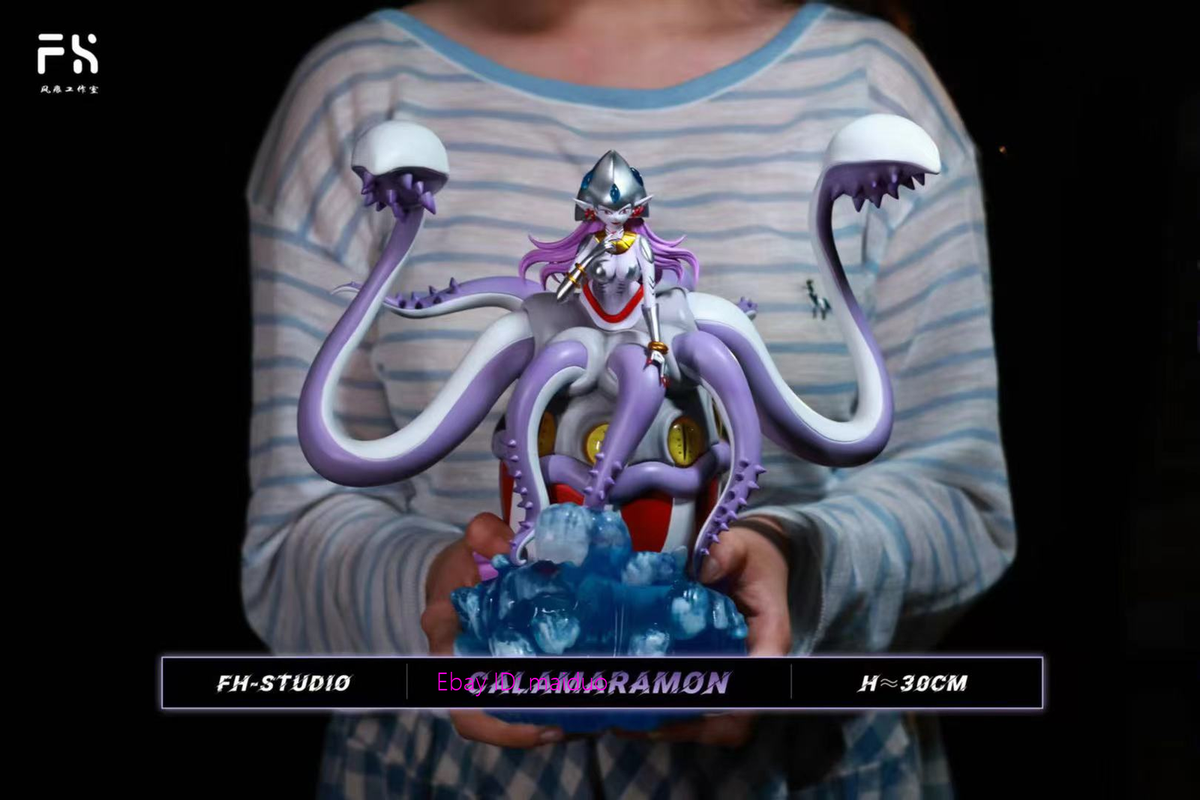 FH Studio Calamaramon Resin Statue Digimon Collectibles 30cm