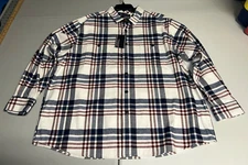 NWT's Roundtree & Yorke Multicolor Heavyweight Button Down Shirt XXL 2XL