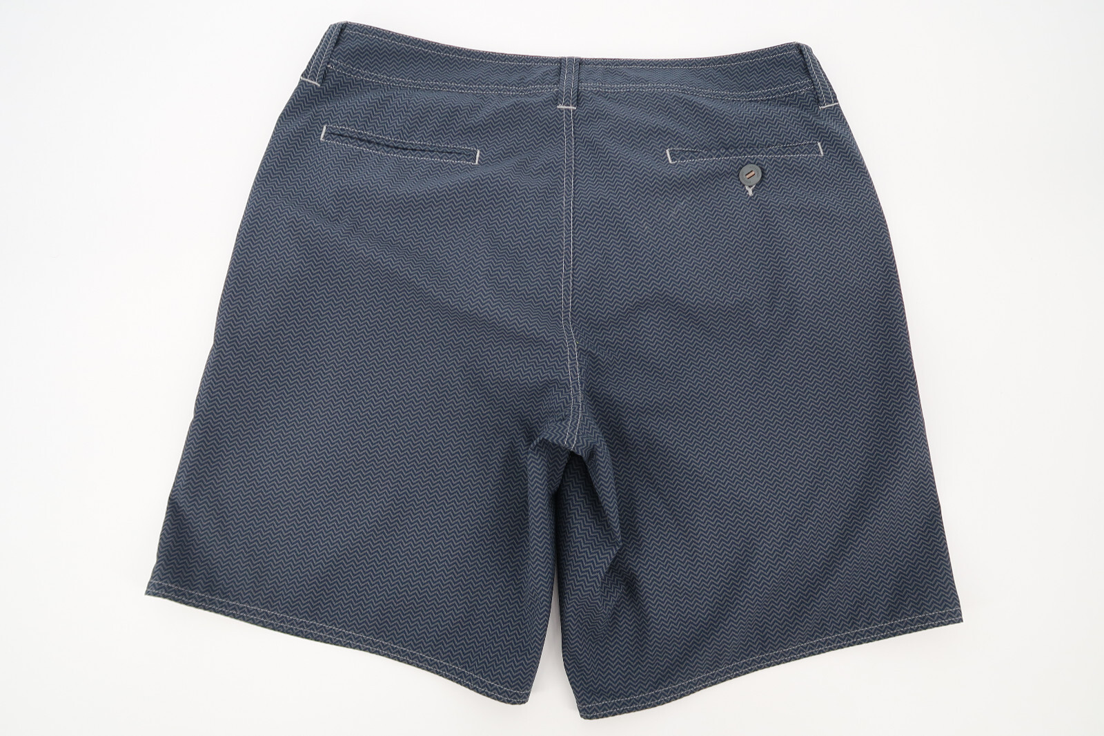 Patagonia Mens 34 Terre Planing Walk Shorts Navy Geometric Boardshorts thumbnail 6