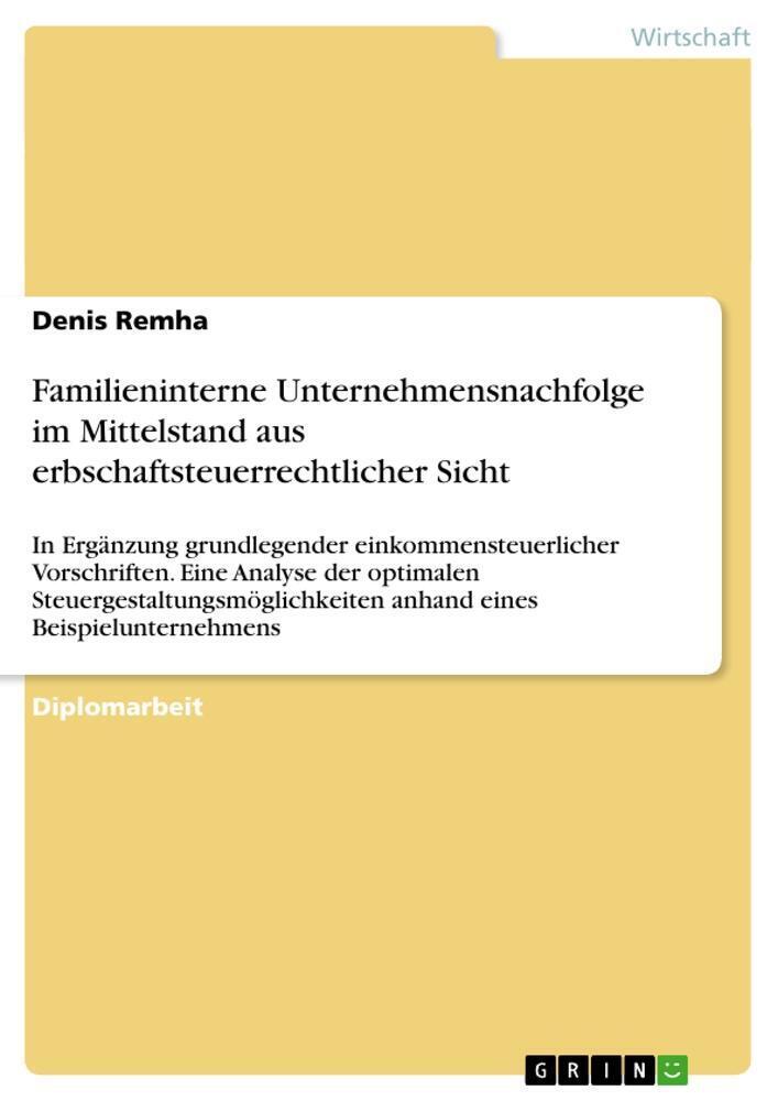 Thumbnail - Familieninterne Unternehmensnachfolge Mittelstand Aus...