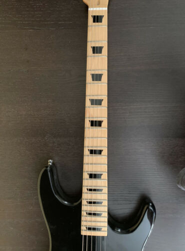 Trapezoid BLACK Vinyl Inlay Sticker for DIY for any guitar or bass - Picture 3 of 7