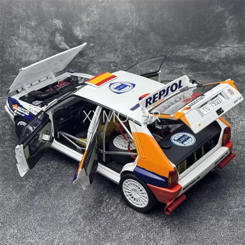 KYOSHO 1/18 Lancia Delta HF integrale 1993 #1 Diecast Model KYOSHO 1/18 Lancia Delta HF integrale 1993 #1 Diecast Model