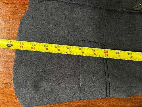 Theory Blazer Donna Nero 0 Lana Tuta Professionale Carriera Ufficio Formale - Foto 8 di 10