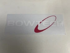 BowTech Archery Car/Bow Case Sticker Decal Approx 10" x 3"