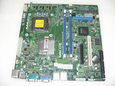 Supermicro X7SLM+ Mainboard, LGA775, µATX, 2xGLAN