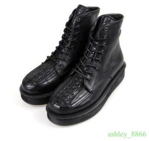 black creeper boots