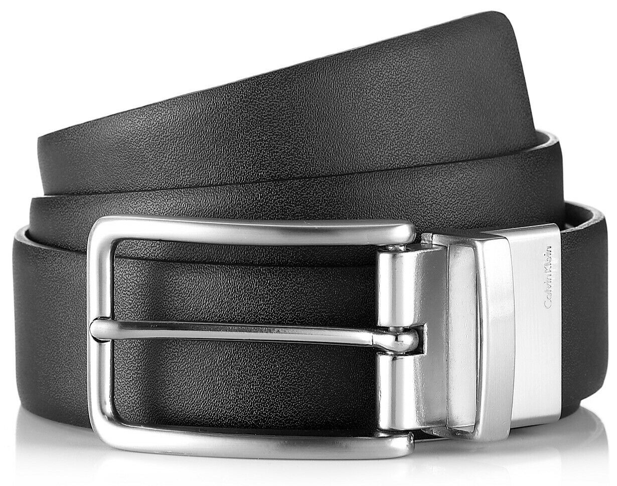 Мужской реверсивный ремень Calvin Klein коричневый 36 9990₽