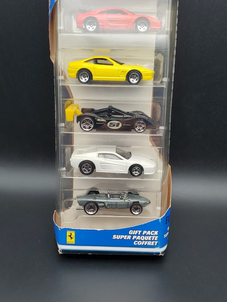 Hot Wheels Ferrari ギフトパック 5台セット Amazon.com: Hot Wheels Ferrari 5 Pack : Toys & Games