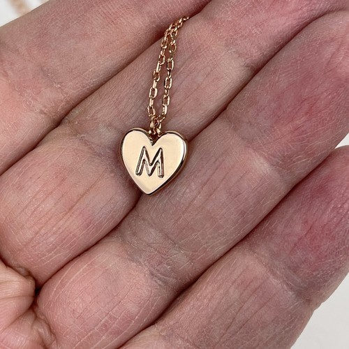 PENDANT NECKLACE ROSE GOLD TONE 