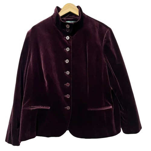 Vtg Lord & Taylor Blazer Jacket Sz 20W Plus Women Navy Career