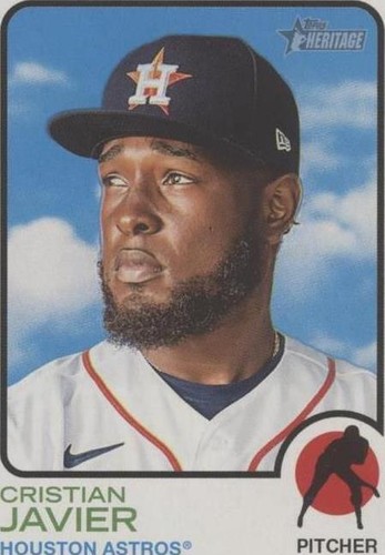 2026 Topps Heritage Cristian Javier Houston Astros #330 | eBay