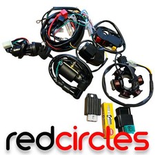 COMPLETE ELECTRIC START PIT BIKE WIRING KIT fits 50cc 110cc 125cc MONKEY PITBIKE