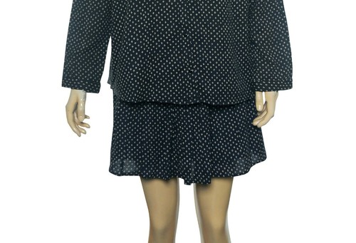 Des Petits Hauts Top M T2 Women's Casual Button Down Long Sleeve Blouse NW 28365 - Picture 3 of 6