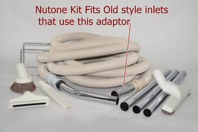#ad Nutone Central Vacuum Kit 30 ft complete suction hose non electric $119.88