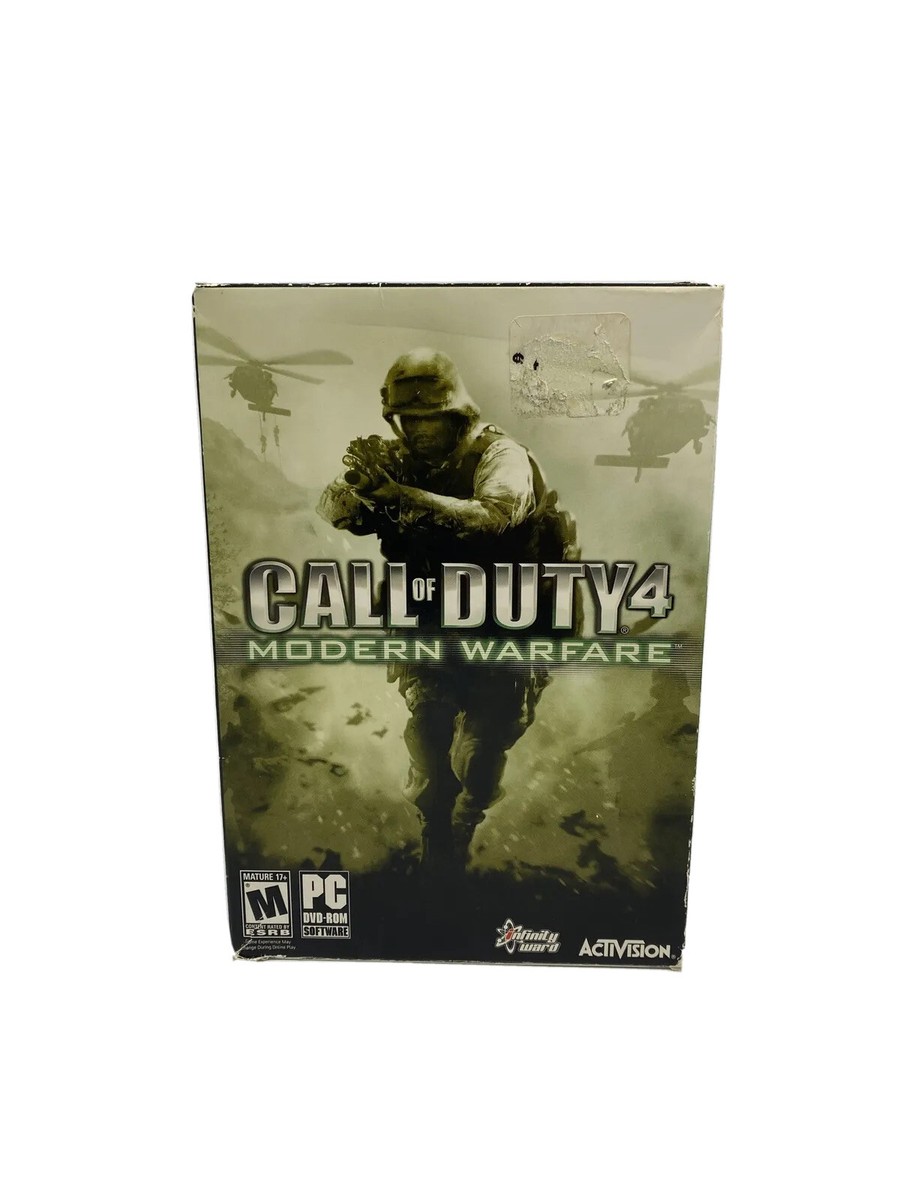 PCゲーム 輸入版 Call Of Duty 4 Box 中古 Call of Duty 4 Modern Warfare 2007 Video Game Complete | eBay