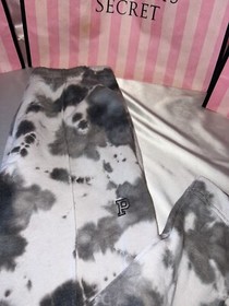 Victorias Secret Pink Ankle Track Pants Tie-Dye Medium