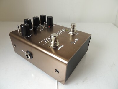 Fender Acoustic Preverb Reverb Effects Pedal Free USA Shipping | eBay