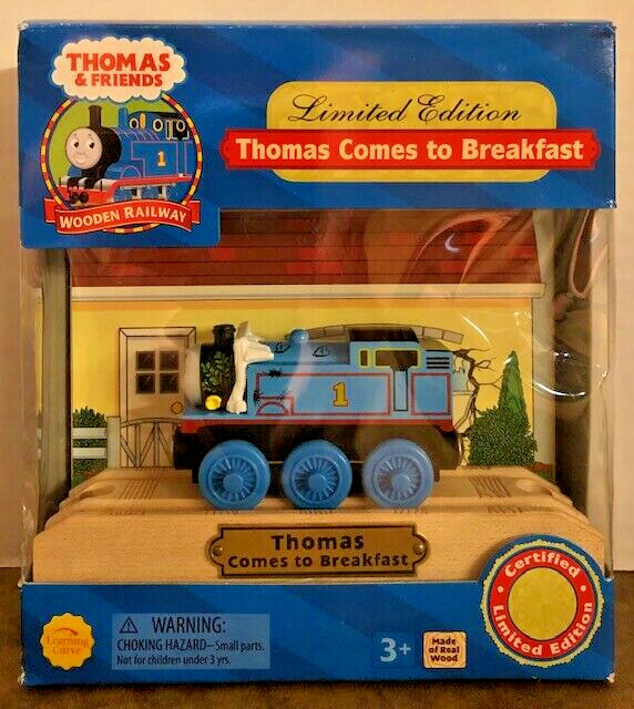thomas comes to breakfast wooden railway