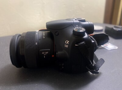 Sony Alpha SLT-A58 20.4MP Digital SLR Camera - Black (Kit w/ DT