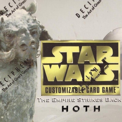 star wars ccg hoth booster box The Empire Strikes Back Pack - 16 Cards, Limited Edition youll find two packs each from Twilight of the Republic Star Wars: Unlimited TCG -