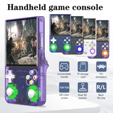 2025 New Upgraded R36 Ultra Retro Handheld Game Console, 128GB Mini Video Game