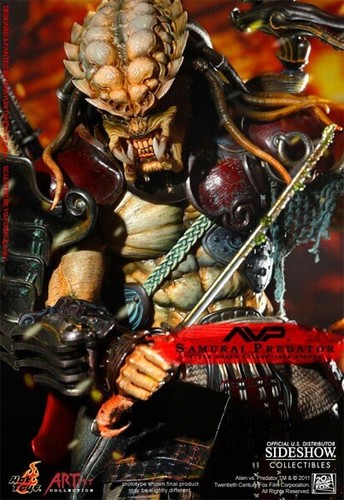 Hot Toys Alien vs Predator Samurai Predator 1/6th Scale Figure AC01 2011 *NEW* - Picture 3 of 10
