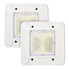 2 Pack 150W LED Canopy Light Parking Lot Gas Station Lamp IP65 21000LM 5700k UL
