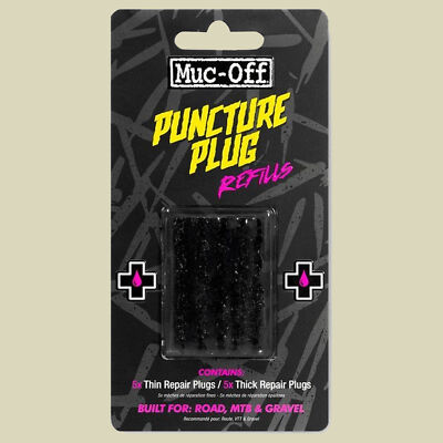 Muc-Off Tubeless Puncture Plugs Refill Pack Plugs zum Wiederauffüllen für Reifen