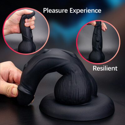 Huge-Base-Dildo Big Glans-Penis with Suction Cup-Vagina-Anal-Toys-Big-Dick 