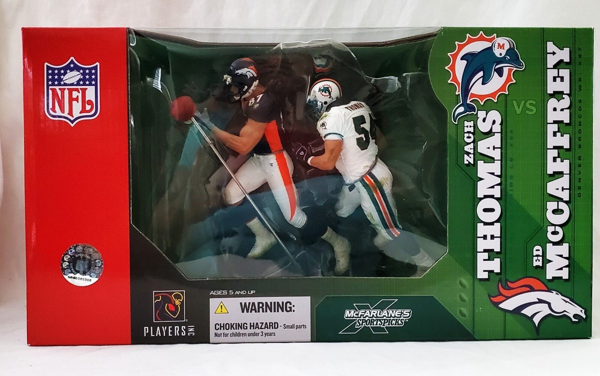 マクファーレントイズ　NFLシリーズ　エド・マキャフリー&ザック・トーマスセット McFarlane Toys NFL Sports Picks Action Figure 2pack Zach