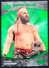 2021 UPPER DECK AEW SPECTRUM LANCE ARCHER GREEN #D 18/25