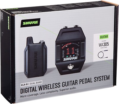 ギター Shure glxd16 Shure GLXD16 Digital Wireless Guitar Pedal System for sale