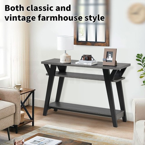 107cm Wooden Console Table Hallway Entryway Tables Sofa Couch for Living Room - Picture 2 of 9