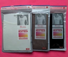UNIQLO HEATTECH U-Neck Short sleeve Women Heat retention Underwear Japanese Size